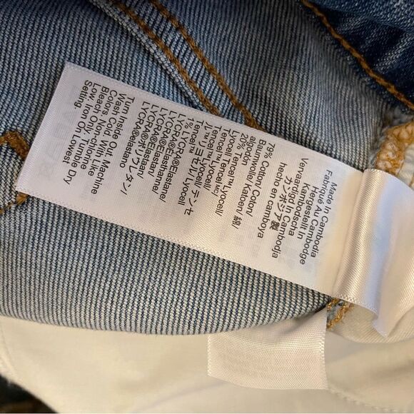 J. Crew Factory Essential Straight Button Fly Jeans Size 32 NWT - Picture 9 of 9